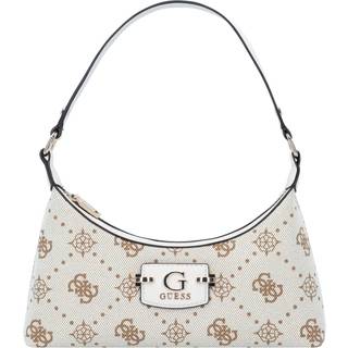 Guess Neda 4G Peony Logo Skuldertaske creme