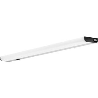 OSRAM LED-sensor-underskabslampe LINEAR FLAT, 3.000 K sølv FLAT, Krom/sølv, Køkken, Aluminium