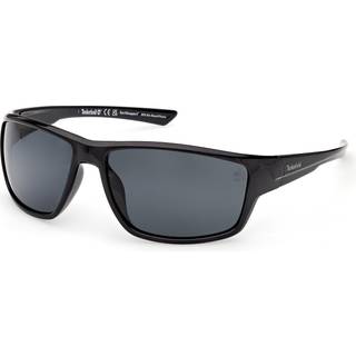 Timberland Mand TB00003 01D Solbriller Injiceret Sort Røg Firkantet Polariseret