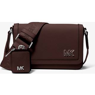 Michael Kors Edison Crossover taske mørkebrun