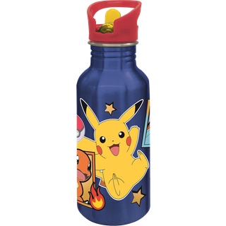 Pokémon  Aluminium Drikkedunk 545ml, Mørkeblå
