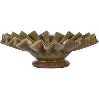 Byon Lori skål L Ø18 cm Grøn-beige