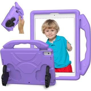 EIDERWOOD iPad 10.2" (2021 / 2020 / 2019) / Air (2019) Børne Tablet Cover m. Indbygget Ståfunktion - Lilla