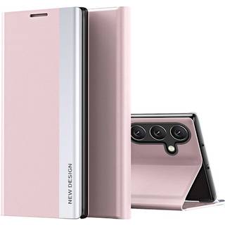 Sleep Case Pro-etui med stativ til Samsung Galaxy A56 - Pink