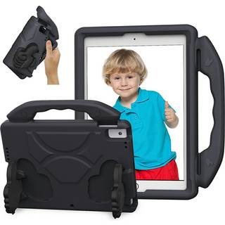 EIDERWOOD iPad 10.2" (2021 / 2020 / 2019) / Air (2019) Børne Tablet Cover m. Indbygget Ståfunktion - Sort