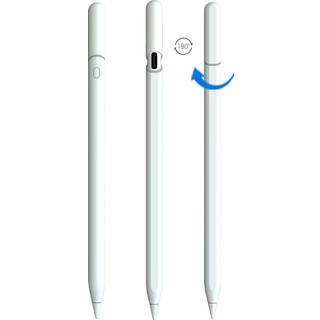 iPad pen som Apple pencil (iPad 2018-2024) - trådløs, hvid