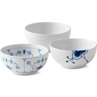 Royal Copenhagen History mix skålesæt 3 stk. 47 cl