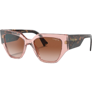 Vogue Briller VO5409S 282813 52 Solbriller Kvinder Lyserød - Transparent Rose Pink - 52mm