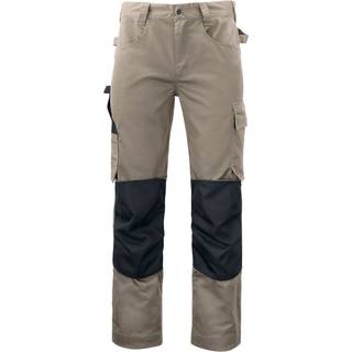ProJob 645532 5532 arbejdsbuks polyester/bomuld / Arbejdsbukser Khaki C42/142