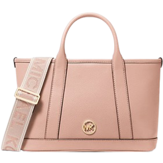 MK Luisa Small Pebbled Leather Satchel - Pink - Michael Kors - ONE SIZE