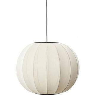 Made By Hand Knit-Wit Round Pendel Pearl White Ø45