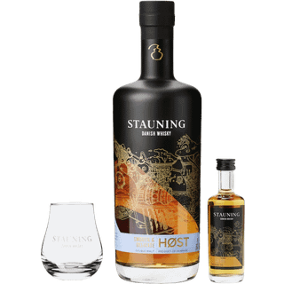 Stauning HØST med 5 cl. Rye og Whisky Glas Gavesæt