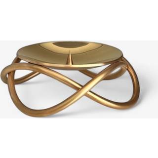 GEORG JENSEN Glow lysestage med spyd - mat forgyldt