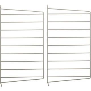 String Væg Gavl Beige - 50x30 cm. (vægpanel - 2 pack)
