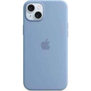 Apple Silicone Case With Magsafe Iphone 15 Plus Blå