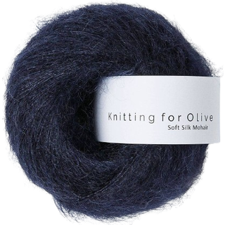 Knitting for Olive Soft Silk Mohair - Marineblå