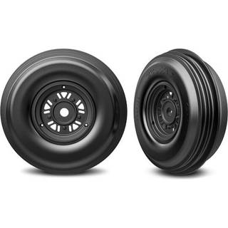 TRAXXAS 10971 Tires &amp; Wheels Ribbed / Pro Scale Sand Car Race Front (2)