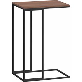 Sidebord Konstrueret Træ Sort Sort Og Brun - uden hjul / 40 x 30 x 59 cm