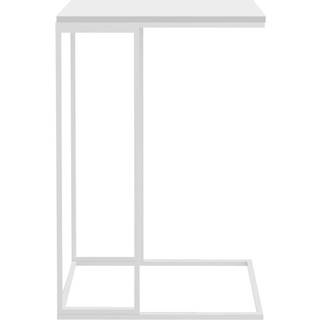 Sidebord Konstrueret Træ Hvid - uden hjul / 40 x 30 x 59 cm