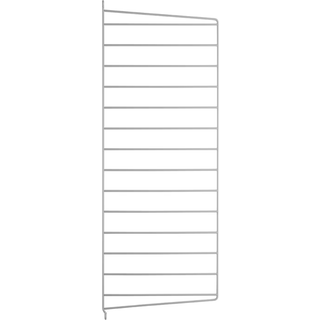 String - Væggavl 50x30cm 2-pack grå - Grå - Metal