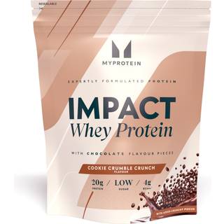 Impact Whey Protein - 900g - Cookie Crumble Crunch with Crunchy Biscuit Pieces