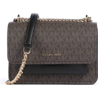 MK Claire Small Signature Logo Crossbody Bag - Brown - Michael Kors - ONE SIZE