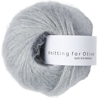 Knitting for Olive Soft Silk Mohair - Pudderblå