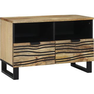 TV Enheder med skuffe Brun 70 x 33 x 46 cm Konstrueret træ