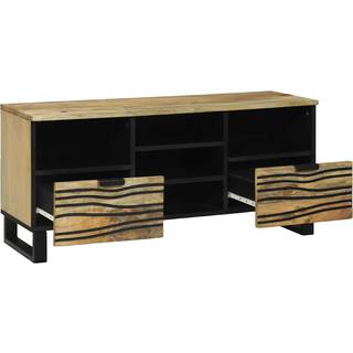 TV Enheder med skuffe Brun 100 x 33 x 46 cm Konstrueret træ