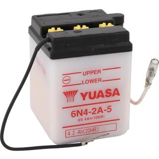 Yuasa 6N4-2A-5 (Uden Syre) 6V Batteri til Motorcykel