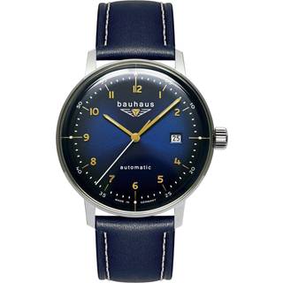 Bauhaus 2064-3 Herren-Armbanduhr Automatik Blau
