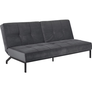 Fløjls-sovesofa Perugia (3-personers)