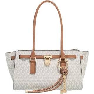Michael Kors Hamilton Small Skuldertaske creme