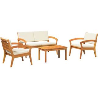 Bistrosæt Brun 75 x 45 x 38cm Massivt akacietræ