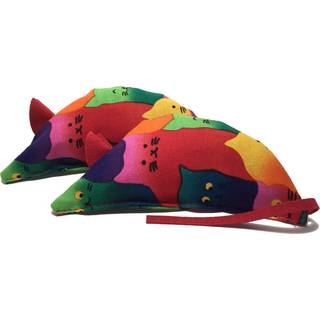 Johnson Pet Products Crazy Cat Catnip Möss (Rainbow)