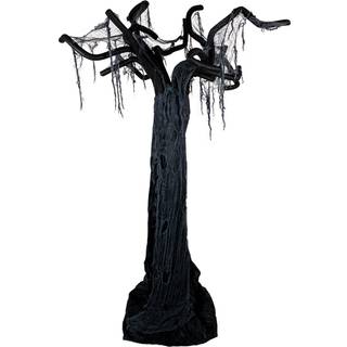 Schwarzer Halloween Geisterbaum 260cm