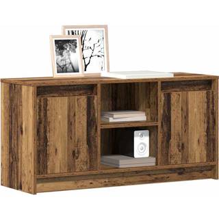 TV Enheder Brun 100 x 34 x 50 cm Konstrueret træ
