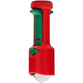 Hullapit udstener - Rød/Grøn