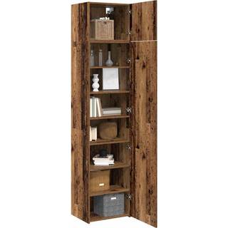 Opbevaringsskab Gammelt træ 50 x 41 x 225 cm Konstrueret træ