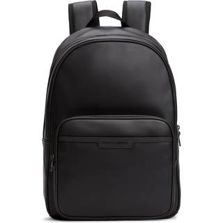Mesh Back Metal Logo Backpack