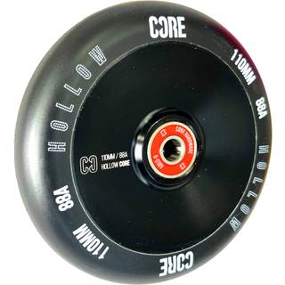 CORE Hollowcore V2 Hjul Til Løbehjul (110mm - Sort/Rød)