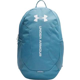 Under Armour Hustle Lite Backpack Blue Smoke / White One Size