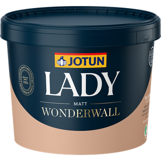 TILBUD: JOTUN LADY Wonderwall 2,7 l. Vægmaling. Farve 20047 Blushing Peach