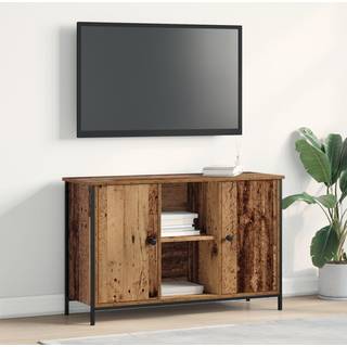Tv-Skab Gammelt Træ 101 X 35 X 65 Cm Konstrueret Træ