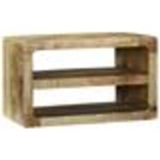 TV Skab med hylde Brun 60 x 32 x 36 cm Massivt mangotræ