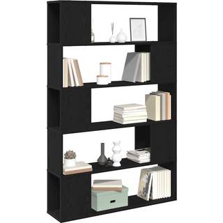 Underholdningscenter Sort 100 X 24 X 155 Cm Konstrueret Træ