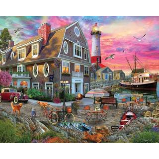 White Mountain Puzzles - Harbour Inn - 1000 Piece Jigsaw Puzzle