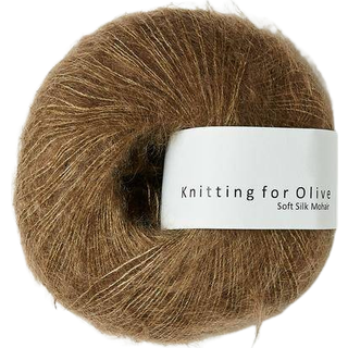 Knitting for Olive Soft Silk Mohair - Nøddebrun