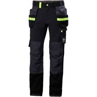 Helly Hansen Workwear Oxford 77405_999 Håndværkerbukser grå/sort Sort/Grå