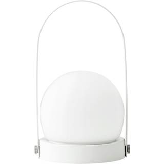 Audo Cph Carrie Lampe Bærbar Ip44 - Bærbare lamper Stål Hvid - 71052-001182
